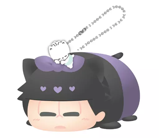 ニャニィニュニェニョン×一松 「おそ松さん×サンリオキャラクターズ ぽてコロマスコット うたたねver.」