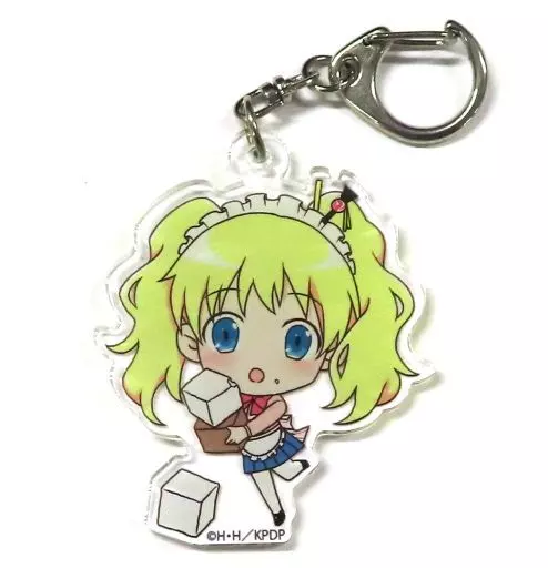 アリス・カータレット 「きんいろモザイク Pretty Days×PRINCESS CAFE アクリルキーホルダー」