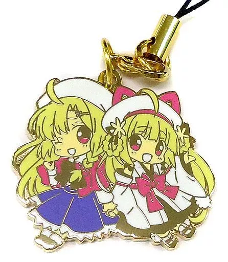 雪々＆白羽幸 ピンズストラップ 「PCソフト アストラエアの白き永遠 Finale -白き星の夢-」 予約キャンペーン