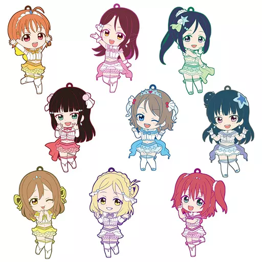 全9種セット 「トイズワークスコレクション にいてんごむっ! ラブライブ!サンシャイン!! そのに」