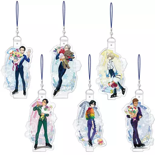 全6種セット 「ユーリ!!! on ICE きゃらびにストラップ」