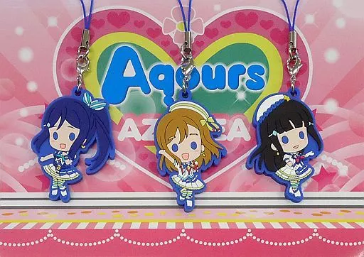 AZALEA ラバーマスコットユニットセット 「ラブライブ!サンシャイン!! Aqours First LoveLive! ～Step! ZERO to ONE～」