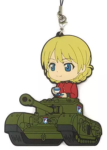 ダージリン 隊長さんです!ver. ビッグラバーストラップ きゅんキャラいらすとれーしょんず 「一番くじプレミアム ガールズ＆パンツァー劇場版 ～戦車道は乙女のたしなみです!～」 J賞
