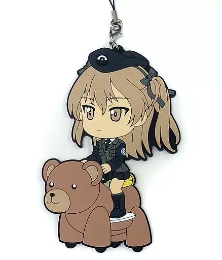 島田愛里寿 みなさん集合です!ver. ビッグラバーストラップ きゅんキャラいらすとれーしょんず 「一番くじプレミアム ガールズ＆パンツァー劇場版 ～戦車道は乙女のたしなみです!～」 K賞