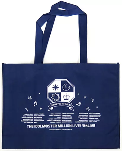 アイドルマスター ミリオンライブ! 公式ショッピングバッグ 「THE IDOLM＠STER MILLION LIVE! 4thLIVE TH＠NK YOU for SMILE!!」