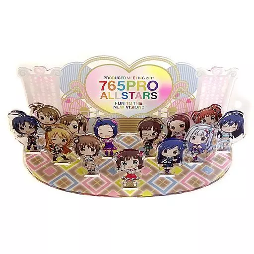アイドルマスター 公式アクリルステージセット 「THE IDOLM＠STER PRODUCER MEETING 2017 765PRO ALLSTARS -Fun to the new vision!!-」