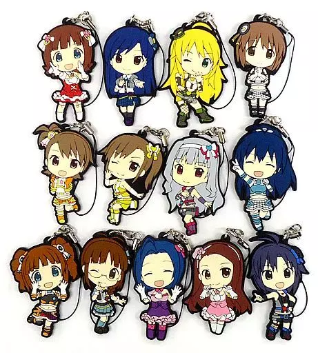 全13種セット 「THE IDOLM＠STER PRODUCER MEETING 2017 765PRO ALLSTARS -Fun to the new vision!!- 公式トレーディングラバーストラップ」