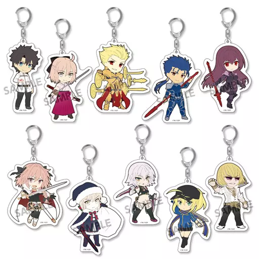 全10種セット 「ぴくりる! Fate/Grand Order トレーディングアクリルキーホルダー vol.2」