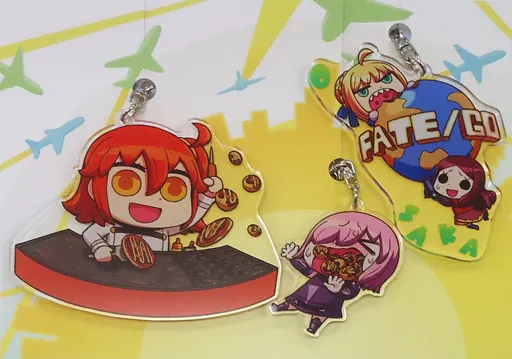 集合 アクリルキーホルダーセット(3個組) 「Fate/Grand Order FGO冬祭り2016-2017 ～ダ・ヴィンチちゃん・コード～」 大阪限定