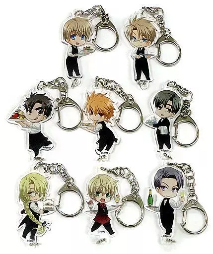 希少 鬼畜眼鏡 C91 アクリルキーホルダー 8種セット 駿河屋 -<中古>集合 アクリルキーホルダーリンクVer.3(8種セット