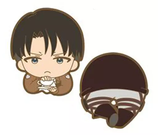 進撃の巨人 リヴァイ のっかりラバークリップ 駿河屋 -<中古>リヴァイ 「進撃の巨人 のっかりラバークリップ」（その他）