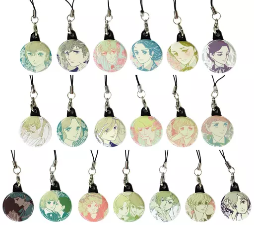 ポーの一族トーマの心臓 缶ストラップ 11個セット 駿河屋 -<中古>全19種セット 『ポーの一族・トーマの心臓』缶