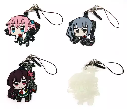 A.「睦月改二」蓄光版つき つままれストラップセット 「艦隊これくしょん～艦これ～」 C91グッズ
