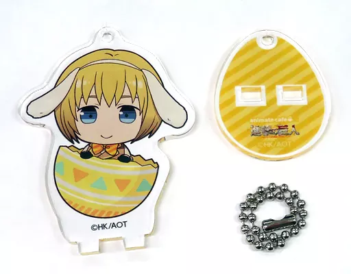 アルミン・アルレルト 「進撃の巨人 Season 2×animatecafe トレーディングアクリルスタンドキーホルダー イースターver.」