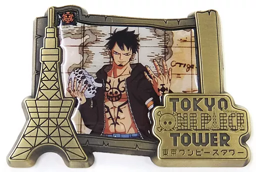 ONE PIECE - 東京 ワンピース タワー 限定商品 トラファルガー・ロー フレーム マグネット ONE PIECE - 東京 ワンピース タワー 限定商品 トラファルガー