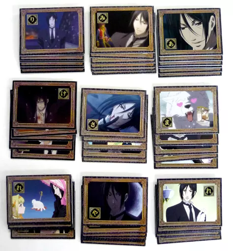 小物(キャラクター)　黒かるた(51枚) 「DVD 黒執事」 アニメイト限定版全巻購入特典