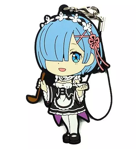 レム ラバーストラップ きゅんキャラいらすとれーしょんず 「一番くじ Re：ゼロから始める異世界生活」 E賞