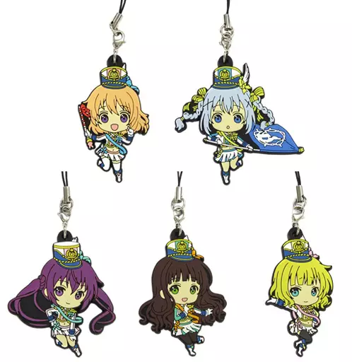 全5種セット ラバーストラップ 「きゃらっとくじ ご注文はうさぎですか??」 H賞