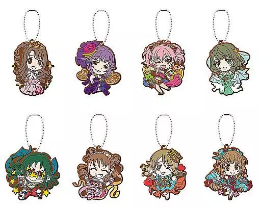 全8種セット 「アイドルマスターシンデレラガールズ カプセルラバーマスコット」