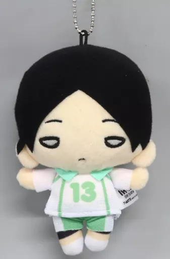 キーホルダー・マスコット(キャラクター)　国見英 にとたん ボールチェーン付ぬいぐるみ 「ハイキュー!! 烏野高校 VS 白鳥沢学園高校」