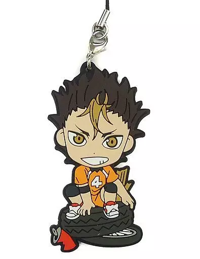 西谷夕 2年ラバーストラップ きゅんキャラいらすとれーしょんず 「一番くじ ハイキュー!!～繋げ!!全国への軌跡!!～」 R賞