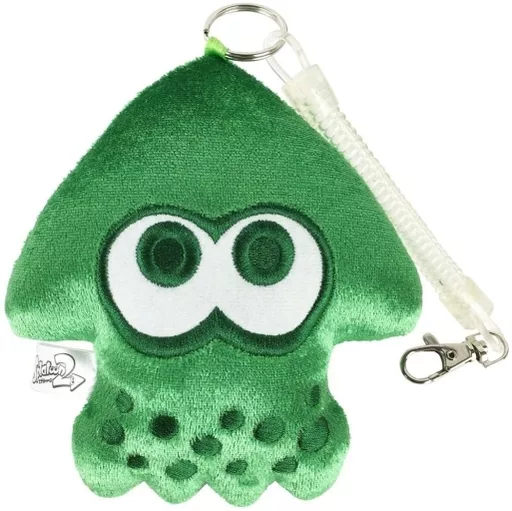イカ(ネオングリーン) ダイカットパスケース 「Splatoon2(スプラトゥーン2)」