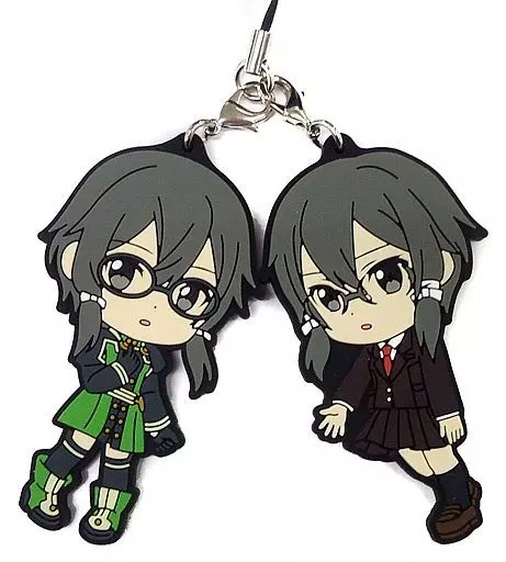 シノン ラバーストラップ(2個セット) きゅんキャラいらすとれーしょんず 「一番くじプレミアム 劇場版 ソードアート・オンライン-オーディナル・スケール-」 G賞