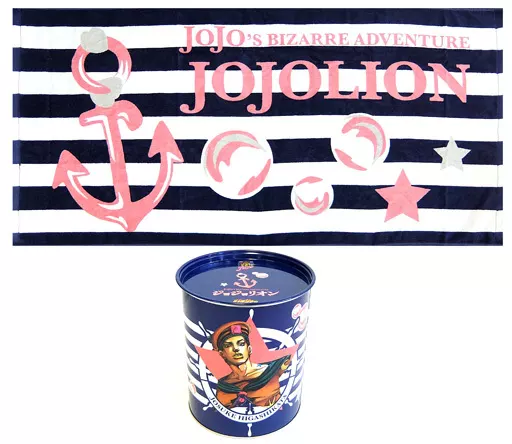 駿河屋 -<中古>第8部 ジョジョリオン デザイン缶入りオリジナルタオル