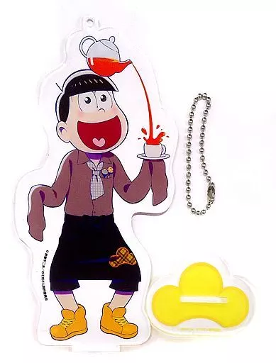 十四松 スタンド付きビッグアクリルキーホルダー～カフェver.～ 「セガコラボカフェ おそ松さん」