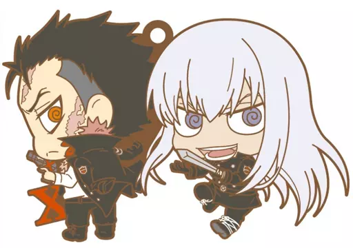 XANXUS＆スクアーロ 「ラバーマスコット バディコレ 家庭教師ヒットマン REBORN!」