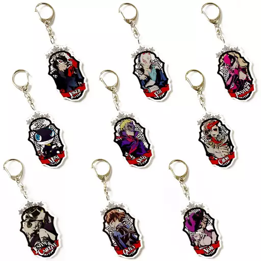 ペルソナ5 トレーディングエンブレムアクリルキーホルダー