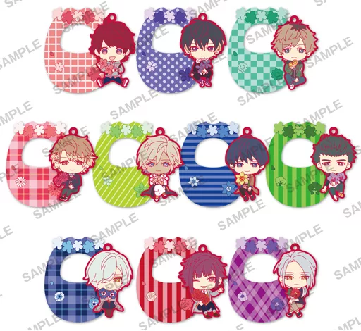 全10種セット 「A3!(エースリー) つつまれっこラバーストラップ SPRING＆WINTER」