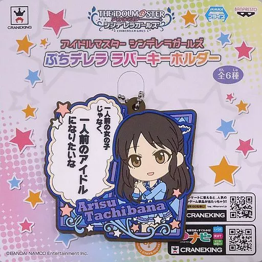 橘ありす ぷちデレラ ラバーキーホルダー 「アイドルマスター シンデレラガールズ」