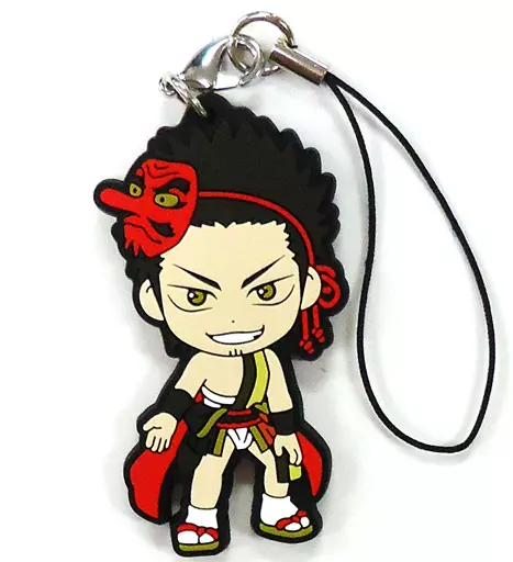 近藤勲 いつでも祭の心は忘れないラバーストラップ きゅんキャラいらすとれーしょんず 「一番くじ 銀魂～夏でも羽目は外し過ぎちゃいけない～」 H賞