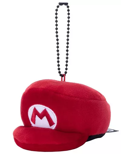 マリオの帽子 ボールチェーンマスコット Mocchi-Mocchi-GameStyle もっちぃもっちぃゲームスタイル 「スーパーマリオ」