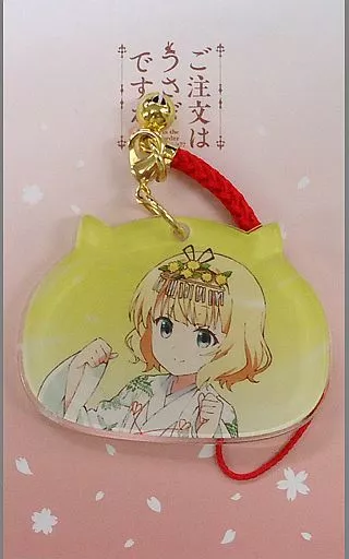 シャロ 絵馬ストラップ 「神田明神×ご注文はうさぎですか??」