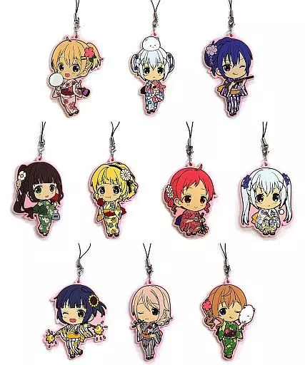 全10種セット 「ご注文はうさぎですか?? トレーディングラバーストラップ Summer.Ver」