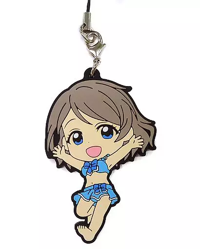 渡辺曜 ラバーストラップ 水着ver. きゅんキャラいらすとれーしょんず 「一番くじ ラブライブ!サンシャイン!!-3rd-」 K賞