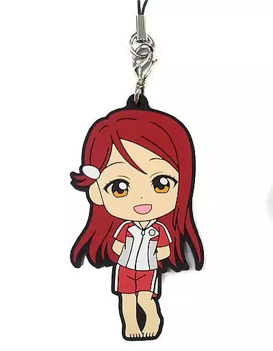桜内梨子 ラバーストラップ 浦の星女学院ジャージver. きゅんキャラいらすとれーしょんず 「一番くじ ラブライブ!サンシャイン!!-3rd-」 L賞