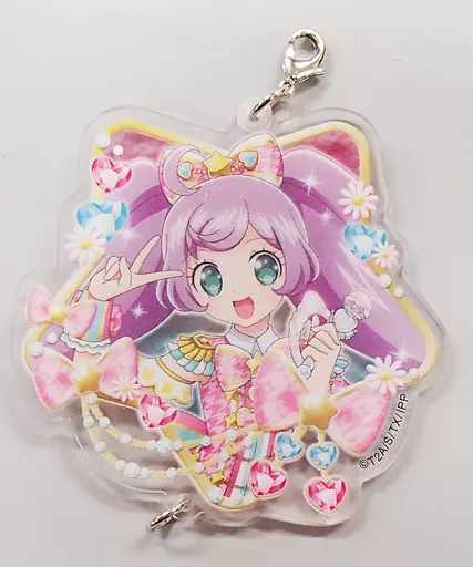 真中らぁら つながるアイドルアクリルチャーム 「みんなのくじ アイドルタイムプリパラ」 E賞