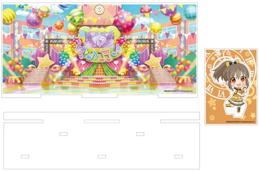 Stage012 絶対特権主張しますっ! アクリルキャラステージ 「アイドルマスター シンデレラガールズ」