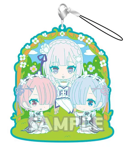 レミリア＆ラム＆レム ～ティータイムver.～ ラバーストラップRICH 「Re：ゼロから始める異世界生活」