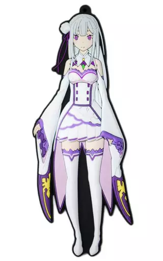 エミリア ノンデフォルメ ラバーストラップ 「RE：ゼロから始める異世界生活」