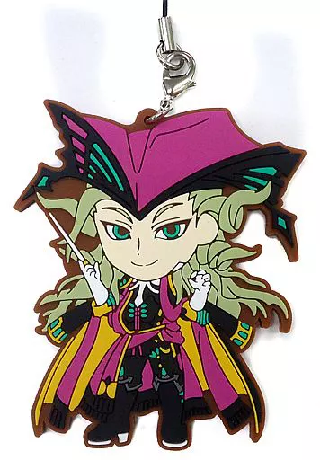 キャスター/ヴォルフガング・アマデウス・モーツァルト 第一特異点 ラバーストラップ きゅんキャラいらすとれーしょんず 「一番くじ Fate/Grand Order～きゅんキャラオーダー～」 F賞