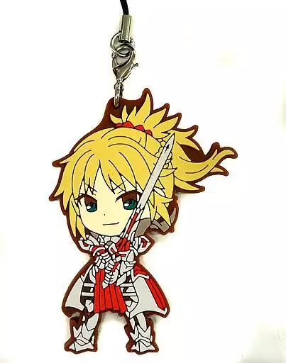 セイバー/モードレッド 第四特異点 ラバーストラップ きゅんキャラいらすとれーしょんず 「一番くじ Fate/Grand Order～きゅんキャラオーダー～」 I賞