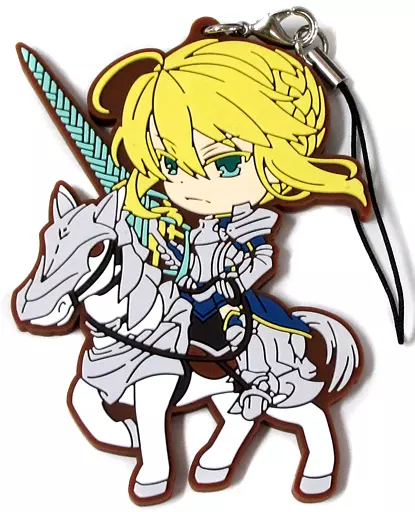 ランサー/アルトリア・ペンドラゴン 第六特異点 ラバーストラップ きゅんキャラいらすとれーしょんず 「一番くじ Fate/Grand Order～きゅんキャラオーダー～」 K賞