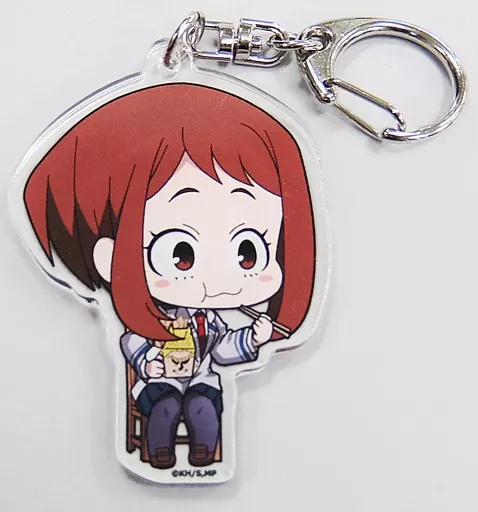 麗日お茶子 「僕のヒーローアカデミア×COLLABO CAFE HONPO アクリルキーホルダー」