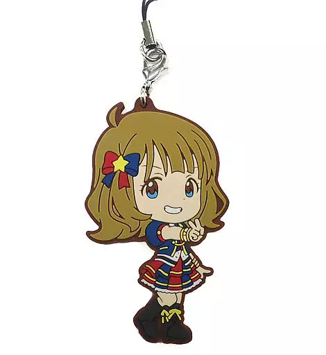 周防桃子 ラバーストラップ きゅんキャラいらすとれーしょんず「一番くじ アイドルマスター ミリオンライブ! TH＠NK YOU for SMILE!!」 D賞