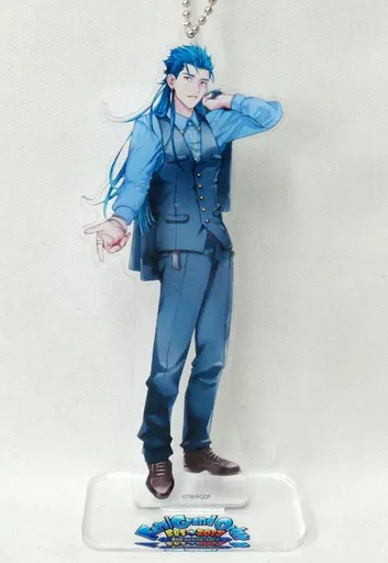Fate指の上シリーズ　男主人公&クー・フーリンキャスター　マスコット 駿河屋 -<中古>キャスター/クー・フーリン 描き下ろしアクリル