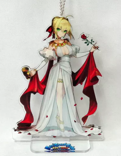 セイバー/ネロ・クラウディウス 描き下ろしアクリルマスコット ＜第二特異点＞ 「Fate/Grand Order Fes. 2017 ～2nd Anniversary～」